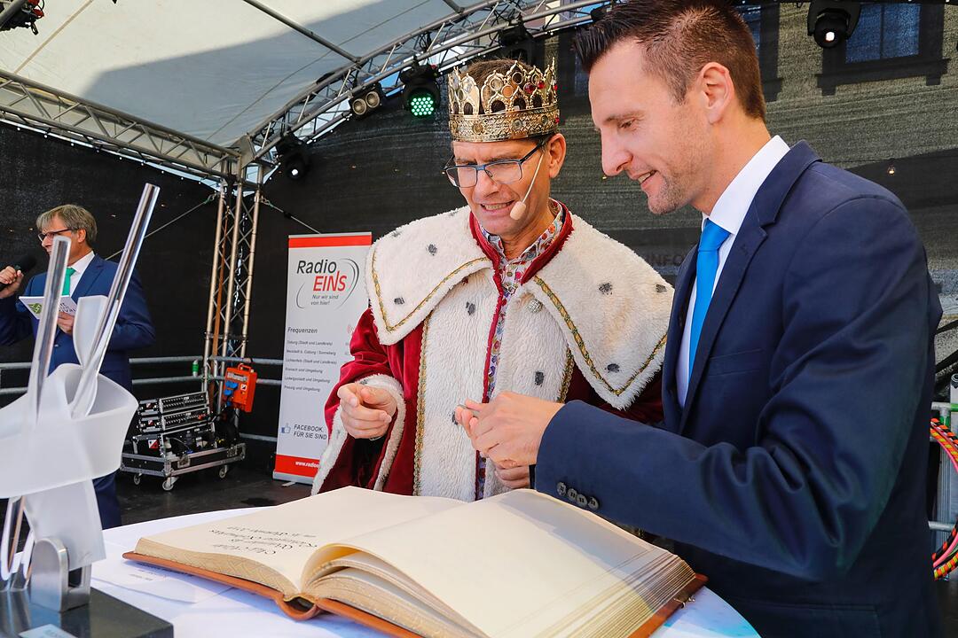 Korbmarkt in Lichtenfels am Samstag