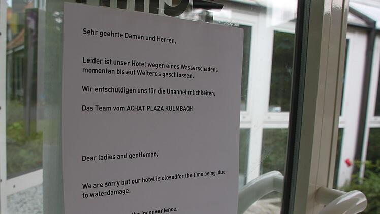Übernachtungsgäste haben derzeit im Achat-Plaza-Hotel keine Chance. Foto: Stephan Tiroch