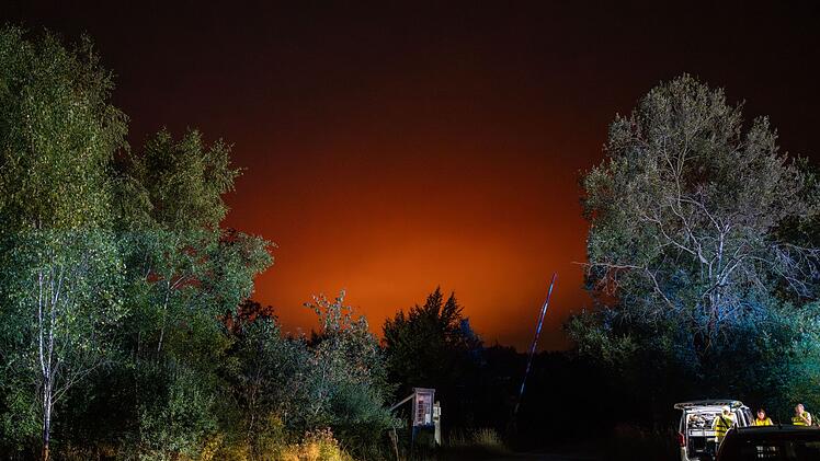 Waldbrand in Belgien