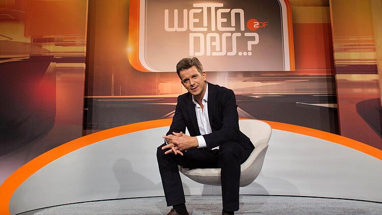 Moderator Markus Lanz posiert am 24.09.2012 im Dock One in Köln bei einer Pressekonferenz zur ZDF-Fernsehsendung «Wetten, dass..?». Archivfoto: Rolf Vennenbernd/dpa