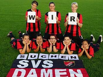Elf Freundinnen sollt ihr sein, ist der Wahlspruch der Fu&szlig;ball-Damen des SV Schottenstein. Doch momentan sind es nur noch acht - zu wenig, um in der neuen Saison wieder dem runden Leder nachjagen zu k&ouml;nnen. Deshalb werden interessierte M&auml;dchen und Frauen gesucht. Foto: privat