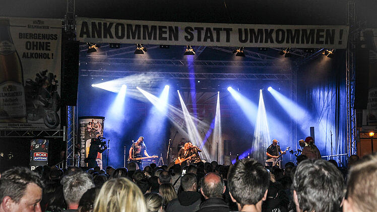 Auf dem Gelände der Kulmbacher Brauerei