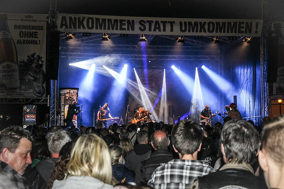 Auf dem Gelände der Kulmbacher Brauerei