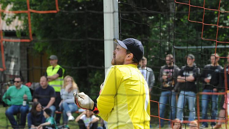 Autsch: Gesehen bei der Partie des SV Garitz II gegen die DJK Schönau. Foto: Hopf