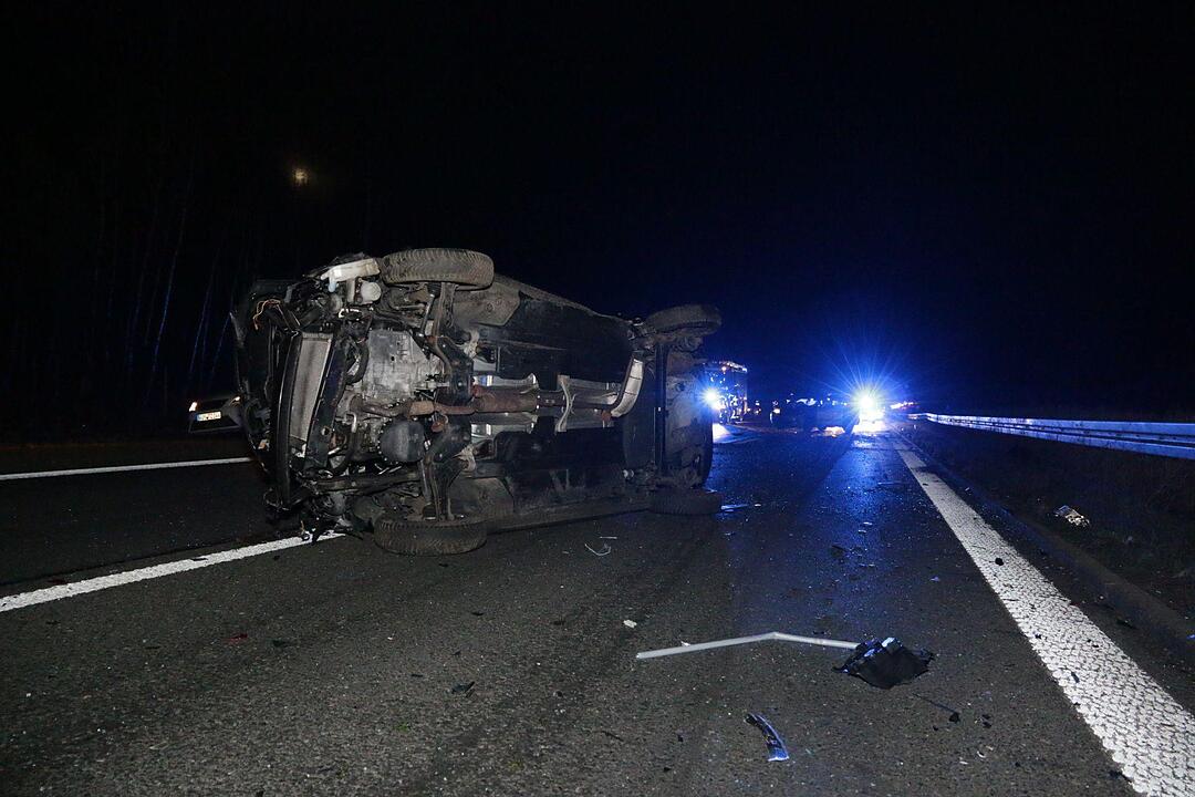 Zwei Unfälle auf A73 mit sechs Verletzten