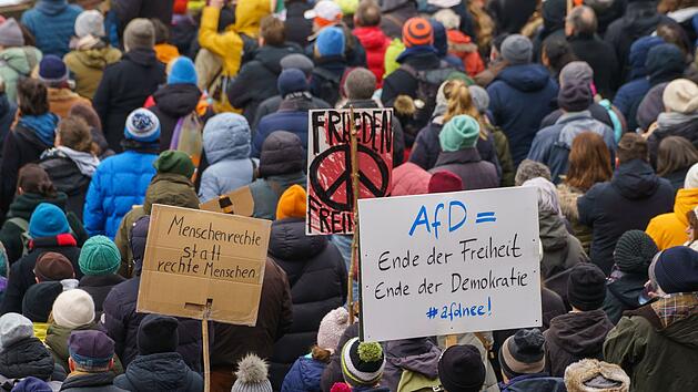Demonstrationen gegen Rechtsextremismus - Frankfurt/Main