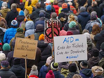 Demonstrationen gegen Rechtsextremismus - Frankfurt/Main