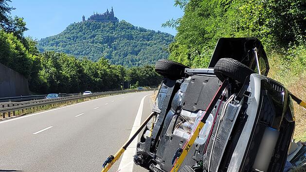 Verkehrsunfall mit Verletzten bei Hechingen