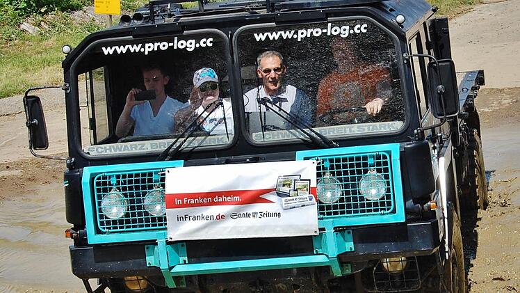 Mit dem Truck durch die Welt - In Franken daheim. Foto: Dobschütz