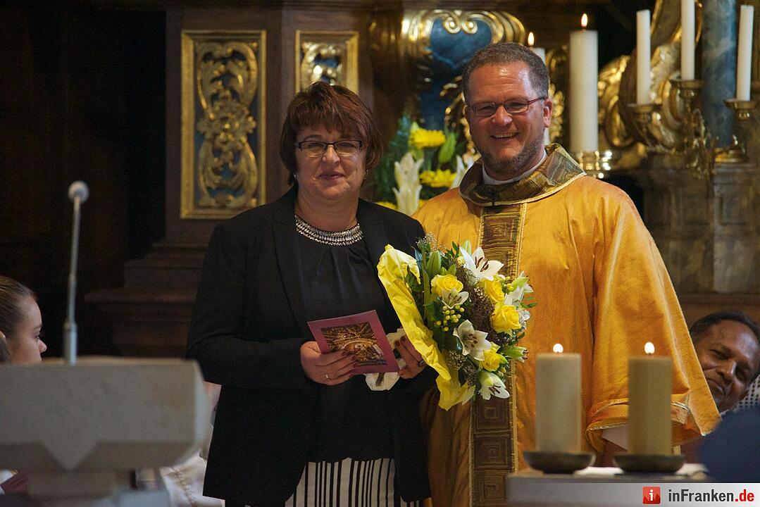 Nach einjähriger Kirchensanierung: Hannberg feiert die Wiedereröffnung der Wehrkirche der Pfarrei Geburt Mariens Hannberg