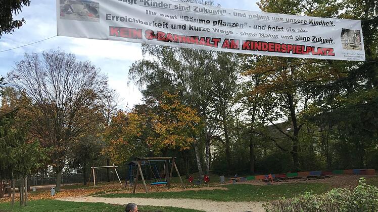 In der Gereuth fürchten die Bürger um den Erhalt dieses Kinderspielplatzes.  Foto: Michael Wehner