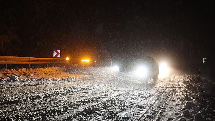 Wintereinbruch in Hessen