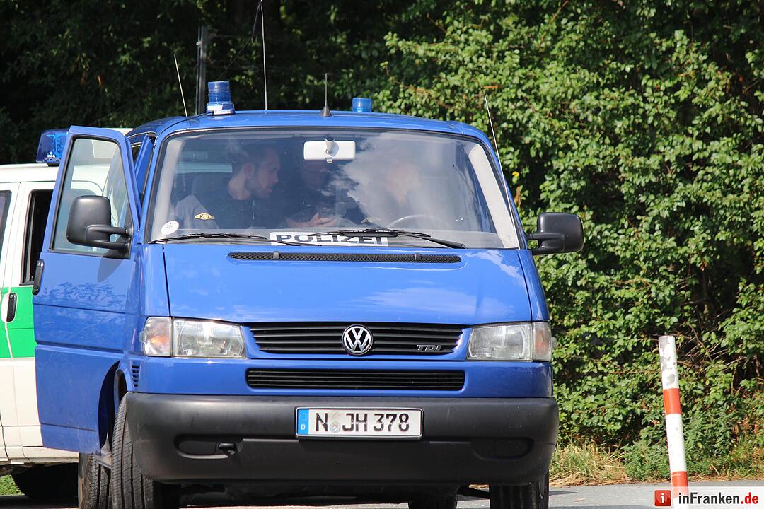 Koffer verpufft in Zirndorf