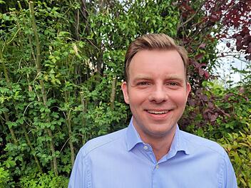 Martin Wende in seinem Garten in Hammelburg Foto: Jasmin Wende