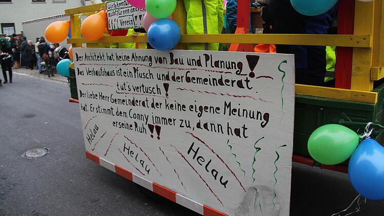 Faschingszug durch Sulzthal