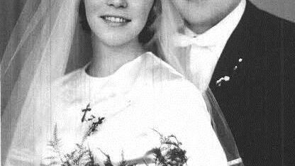 Liebe auf den ersten Blick: 1964 heiratet Horst Zahr die Krankenschwester Helga Gräbner. Das Paar bekommt vier Kinder. Foto: privat
