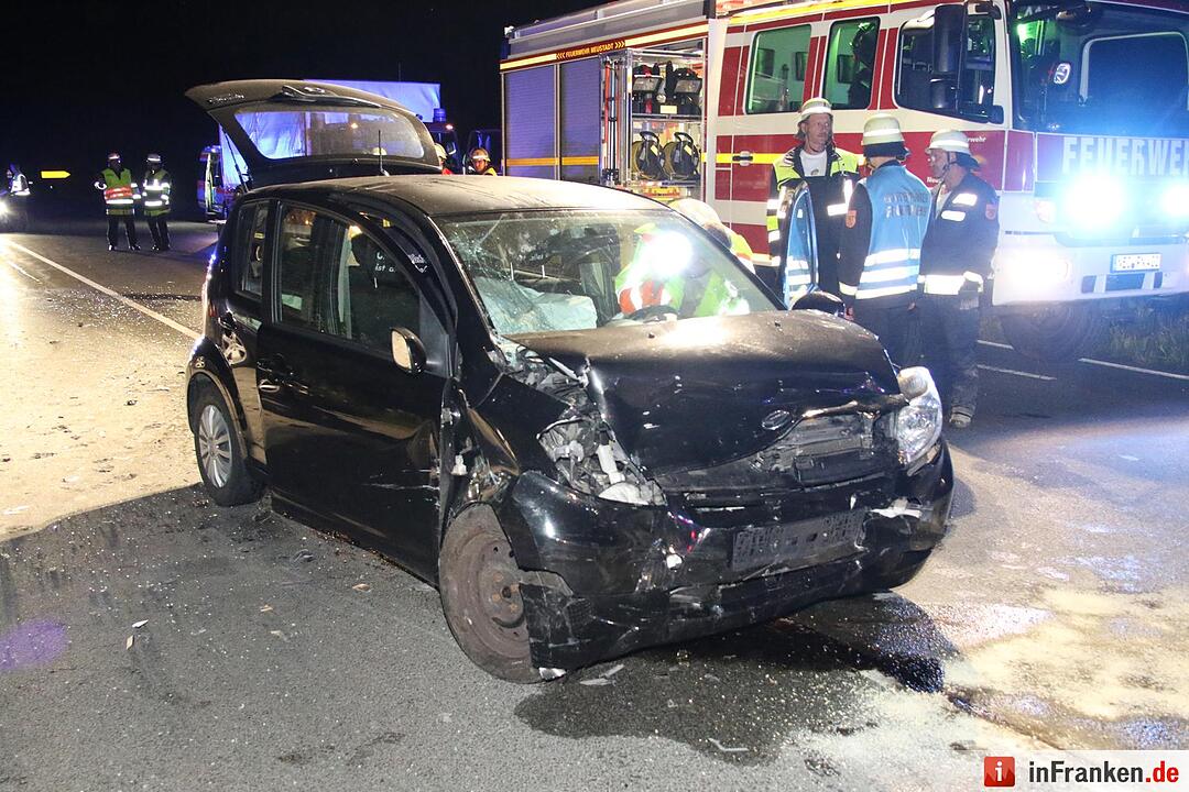 Drei Verletzte bei schwerem Unfall in Haarbrücken