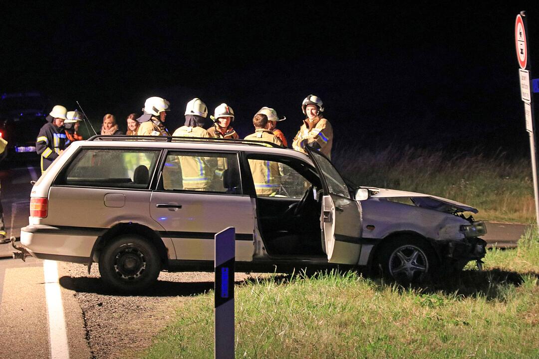Unfall bei Königsberg: Frau verletzt