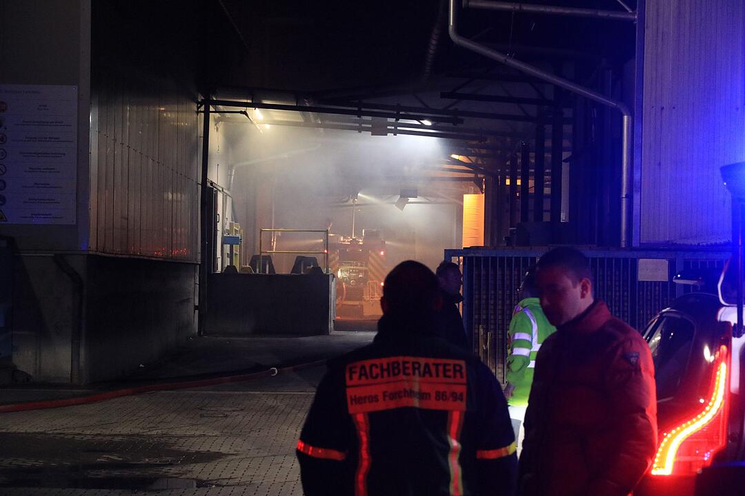 Maschinenbrand in Forchheim
