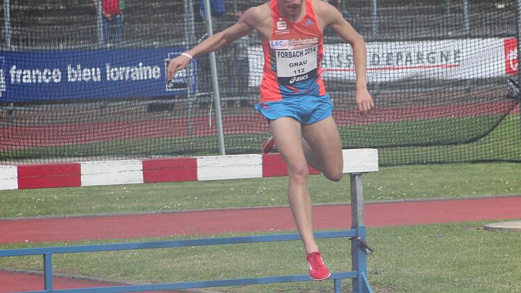 Martin Grau beim Start-Ziel-Sieg in Frankreich Foto: Theo Kiefner