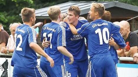 Zwei Mal durften die Kasendorfer am Mittwoch gegen Veitsbronn-Siegelsdorf jubeln, die Gäste aber einmal mehr. Foto: Monika Limmer