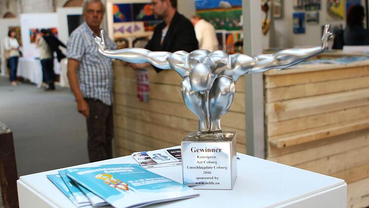 Impressionen von der ersten Auflage der Kunstmesse "Umschlagplatz Coburg"Foto: Jochen Berger