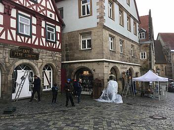 Hollywood-Film "R&eacute;sistance" in Kronach gedreht: Obere Altstadt zu sehen