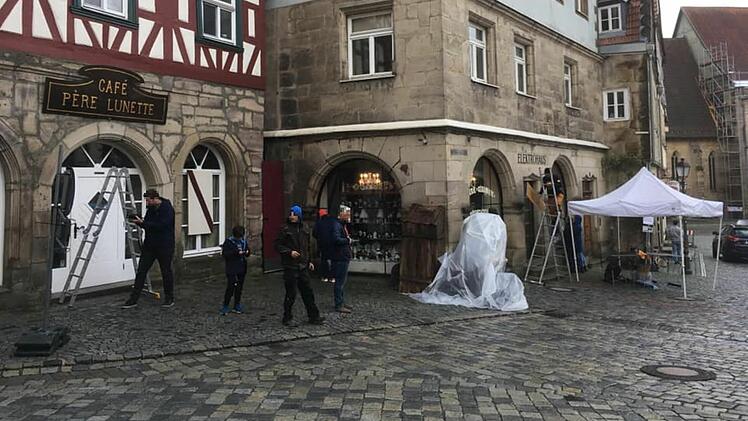 Hollywood-Film "R&eacute;sistance" in Kronach gedreht: Obere Altstadt zu sehen
