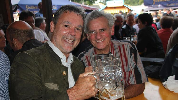 Bei der Proklamation zum Kronacher Freischießen. Foto: Veronika Schadeck