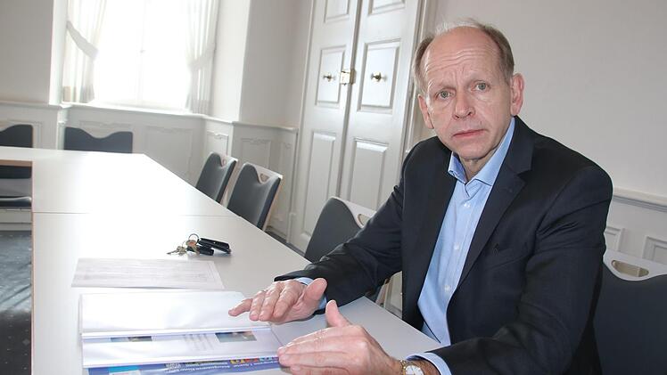 Der Verwaltungsleiter des Bildungszentrums Kloster Banz, Michael MösleinMatthias Einwag