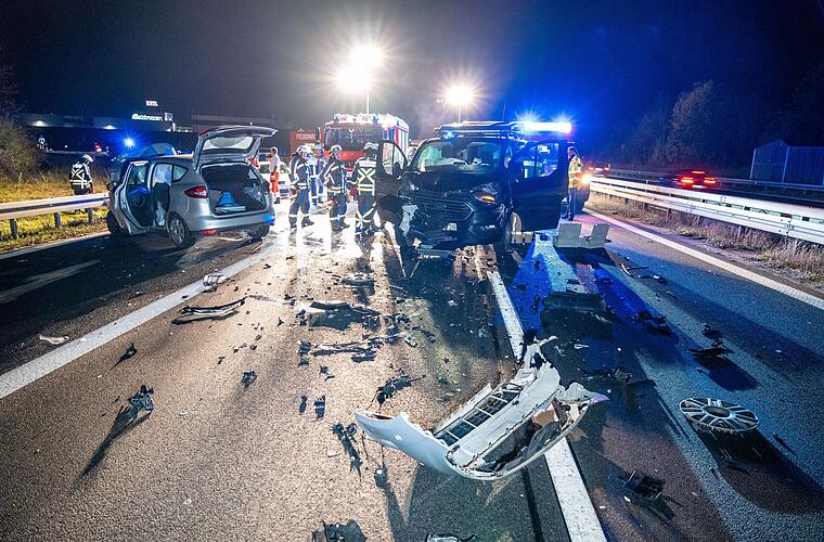 Hallstadt: 77-Jähriger wendet auf der A70 - und wird frontal erfasst