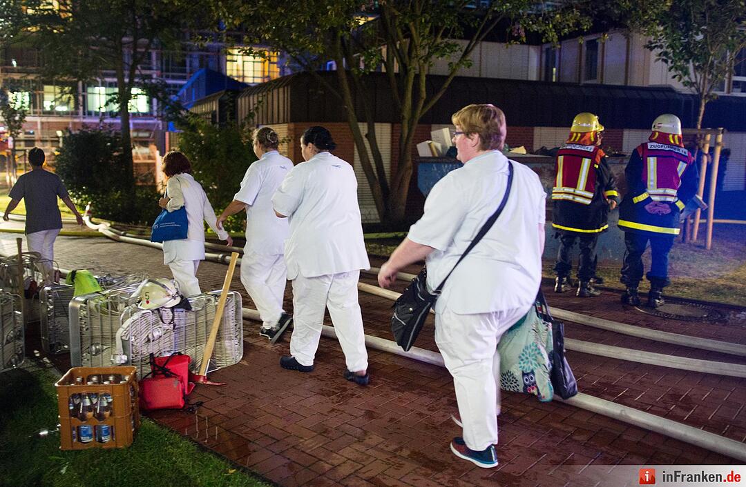 Brand im Krankenhaus Bergmannsheil Bochum