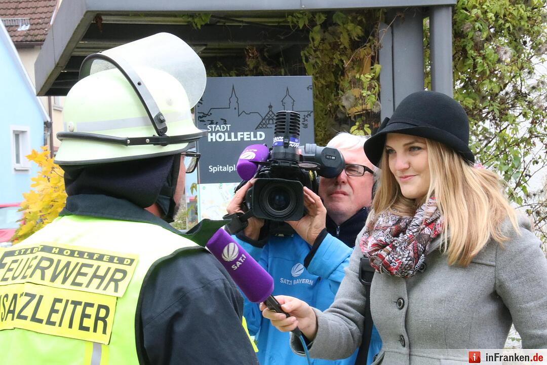 Feuerwehr Hollfeld Großübung