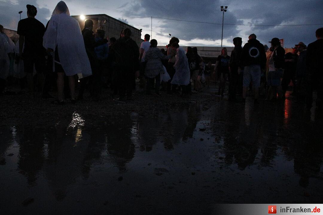Rock im Park 2016 - Regen am Samstag