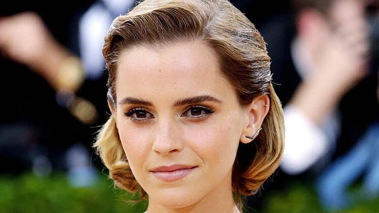 Emma Watson spielt "die Schöne" Belle. Jetzt gibt es erste Fotos aus der Verfilmung. Foto: EPA/Justin Lane