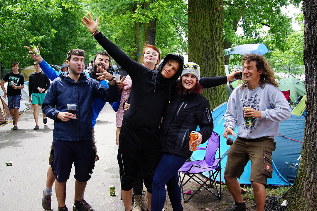 Drei Tage Zeltplatz bei Rock im Park