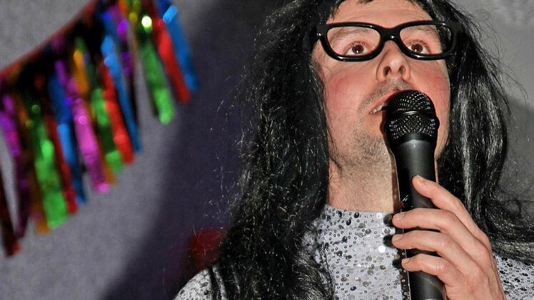 Nana Mouskouri imitierte  Marco Kehl. Foto: Dieter Britz