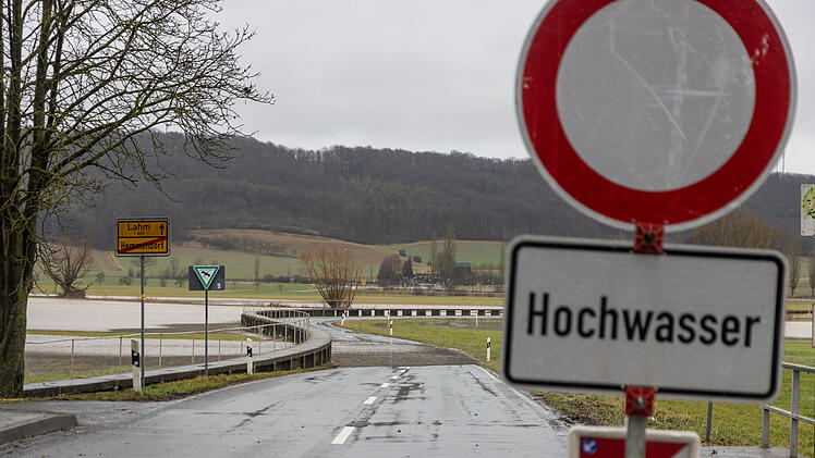 Andauernder Regen: Hochwasser in Nordbayern