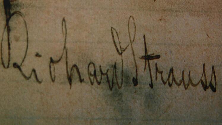Richard Strauss Componist aus München - diesen lapidaren Kommentar schrieb der damals 18-jährige Musiker am 31. August 1882 ins Fremdenbuch.