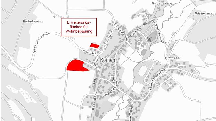 Das geplante Baugebiet "Am Strauch".