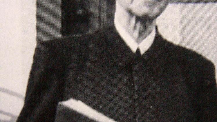 Der Waischenfelder Stadtpfarrer Michael Schütz w ar ein Kritiker der NSDAP. Repro: Franze