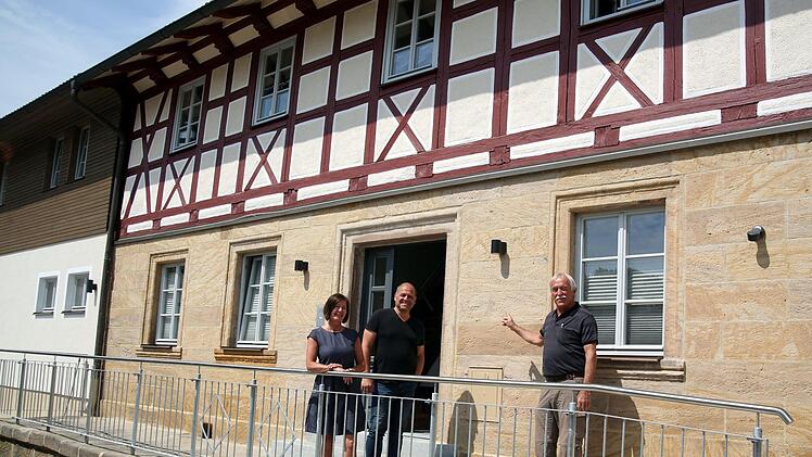 Die neue Diakoniestation in Dietersdorf Foto: Bettina Knauth
