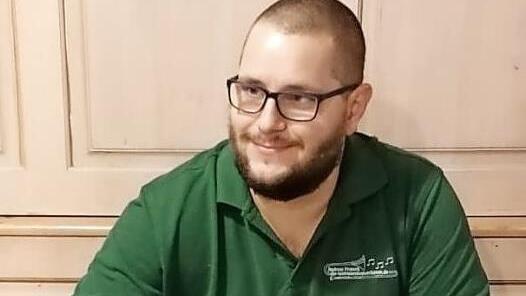 Andreas Pratsch vor der Kamera