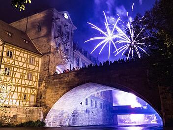 Zur Sandkerwa gehörte auch das Feuerwerk - Geschichte?