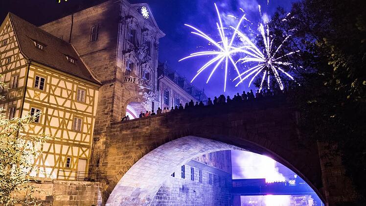 Zur Sandkerwa gehörte auch das Feuerwerk - Geschichte?
