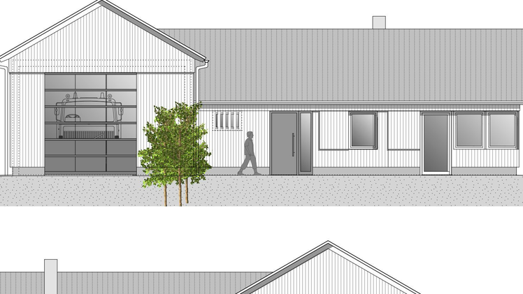 So sieht der Entwurf von Architekt Harald Schramm aus. Repro/Entwurf: Heim/Schramm