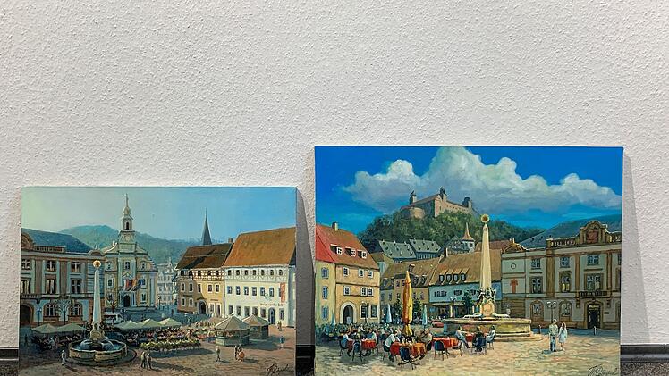 Auch Kulmbach hat den russischen Künstler inspiriert.