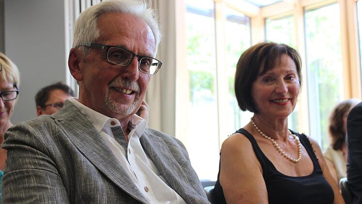 Johannes Zenk und seine Frau  Foto: Yannick Hupfer