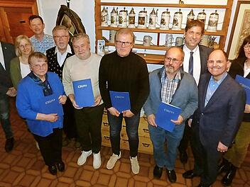 Die CSU Leutenbach-Mittelehrenbach hat einige verdiente Mitglieder ausgezeichnet.