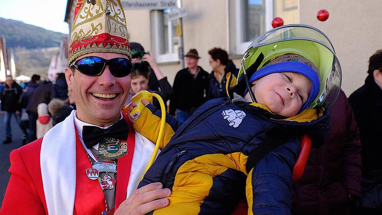 Faschingsumzug in Westheim. Foto: Gerd Schaar